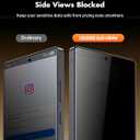 UNBREAKcable Privacy Screen Protector, Shatterproof 9H Tempered Glass for Samsung S25 Ultra [True 28 Anti-Spy] [Easy Installation] [Fingerprint & Face ID Unlock] for Public Transport & Office-3 Pack