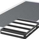 3 Inch Twin Box Spring for Twin Bed,Twin Box Spring Only, Strong Metal Frame Mattress Foundation, Noise Free, Easy Assembly