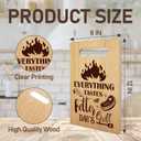 Gifts For Dad, Best Dad Bamboo Cutting Board Gifts From Daughter Son Kids, Father's Day Birthday Christmas Gifts For Father, Home Kitchen Decorations, Wooden Charcuterie Cutting Boards -50