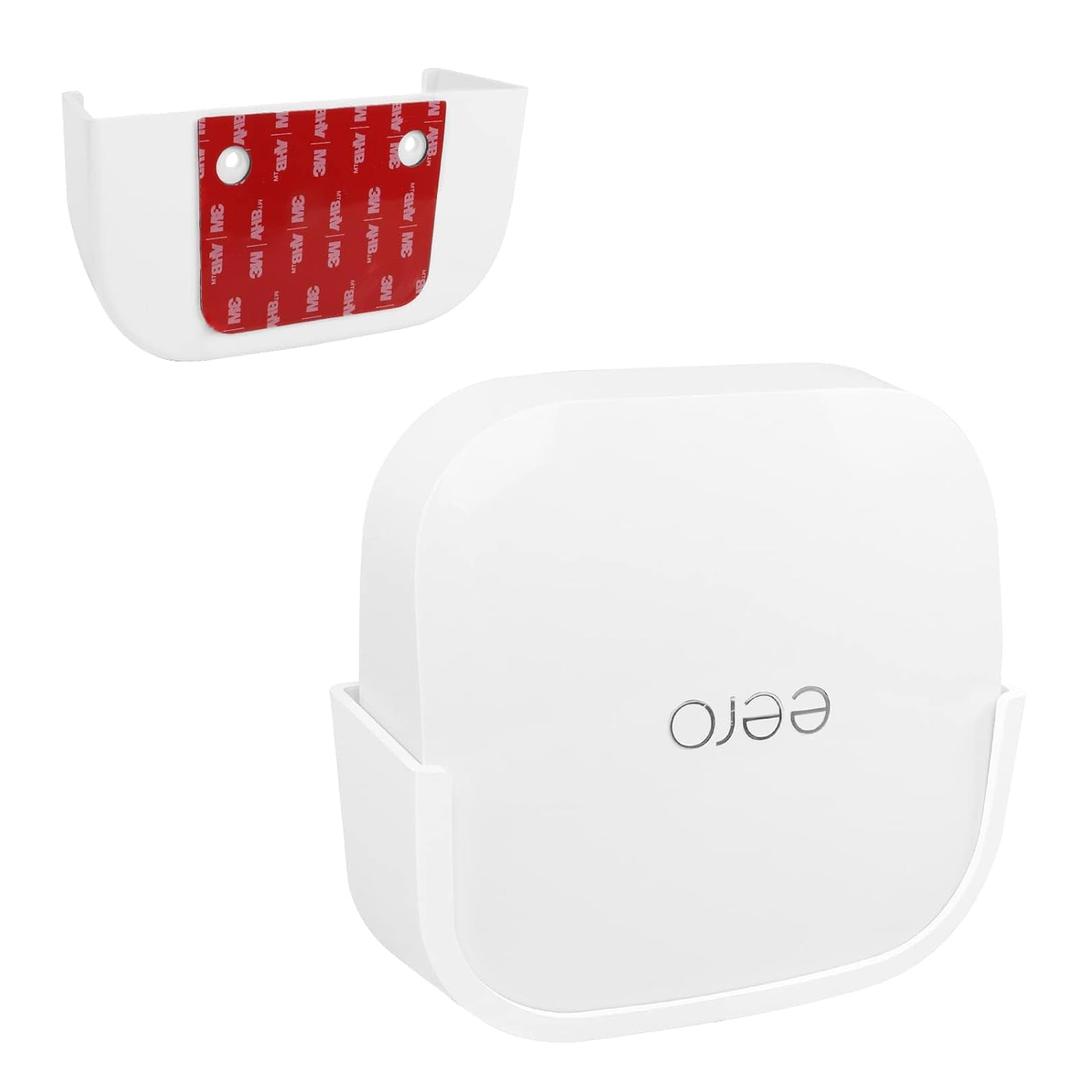 Huafly eero Pro 6E Wall Mount, VHB Stick On Holder, Strong Adhesive Holder, No Tools No Drilling No Hole (eero Pro 6E Mount, 1Pcs)