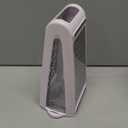 Cheese Grater Handheld - Double Sided Reversible Box Grater with Storage Container,Stainless Steel Blades for Cheese,Vegetables,Ginger,Garlic