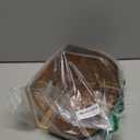 ELLDOO Vintage Wood Coffee Organizer Stand, Compatible with Chemex Coffee Makers, Holds Coffee Maker and Coffee Paper Filters, Fits Collar and Handle Carafes, with Grey Silicone Dripper Mat