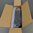 SEE SPRING 12 Pack Shoe Storage Box, Clear Plastic Stackable Shoe Organizer for Closet, Space Saving Shoe Rack for Entryway Sneaker Container Bin Holder (Black) (Large Fit Size 9)