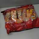 Popcornopolis Gourmet Popcorn Cone Variety Pack Zebra Popcorn, Cheddar Cheese Popcorn, Caramel Popcorn & Kettle Corn Popcorn, Great for Gifting & Sharing, (12-Count) (EXP 05/31/26)