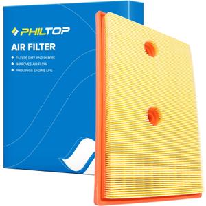 PHILTOP Engine Air Filter, Compatible with CA11503 Volkswagen Jetta 2013-2018, Audi A3 Sportback e-tron 2016-2018, Flexible Panel