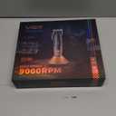 VGR 889C Professional Hair Clippers for Men, 9000RPM Cordless Barber Clippers with Ceramic & MIM Blades, 6 Magnetic Guide Combs, LED Display, USB Charging Base, Mens Grooming Kits for Barber