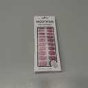 10 x Gloss Nail Strips|Uv Free|22 Pcs,Gel Nail Stickers|Long Lasting Two Weeks and Easy to Apply&Remove|Powder Blue Spot