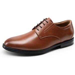 Bruno Marc Lace-Up Comfortable Fashion Shoes (9, Brown)