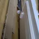 Ideal Pet Products Aluminum Pet Patio Door, Adjustable Height 77-5/8" to 80-3/8", 5" x 7" Flap Size, White