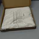 Wokceer 7.2FT Wedding Arch Backdrop Cover Spandex Fitted Ivory Arch Covers Round Top Chiara Arches Backdrop Cover for Birthday Party Ceremony Banquet Decoration