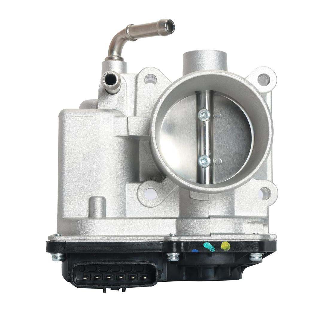 Electronic Throttle Body with Sensor Fit for Nissan Versa 2012-2019, Fit for Nissan Versa Note 2014-2019 1.6L, Throttle Body TB1186 Automotive Throttle Replace OE#16119-3AN0A 16119-3AN0B
