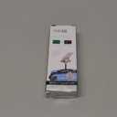 BAGAIL Digital Luggage Scale, 110lbs Hanging Baggage Scale with Backlit LCD Display, Portable Suitcase Weighing Scale, Travel Luggage Weight Scale with Hook, Strong Straps for Travelers (Silver)