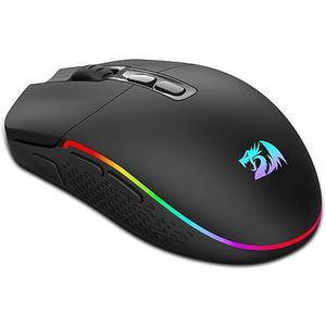 Redragon Wireless Gaming Mouse, TriMode 2.4G/USBC/Bluetooth Mouse Gaming, 12000 DPI, RGB Backlit, Fully Programmable, Rechargeable Wireless Computer Mouse for Laptop PC Mac, Black