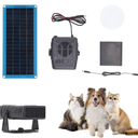 Solar Heater for Chicken Coop, Chicken Coop Heater for Winter, 30W Solar Powered Heaters with Overheat Protection, for Drying Heating Pet House (30W Blueboard with heater, battery box)