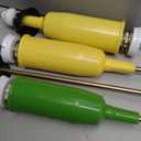 WH16X543 WH16X10057 Suspension Rod Kit (4Pcs), Compatible with GE and Hotpoint Washer WHRE5550K2WW, WBSR3140D5WW, WCSR2080B2WW, WDRR2500K3WW, WCSR2090DAWW, WPRE6150K2WT, WISQ416FT8WW 