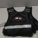 TB3C Adjustable Weighted Vest for Women - 11-20lb for Strength Training Body Weight Vest for Running Walking and Home Workouts Black