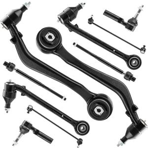 Front Lower Control Arm w/Ball Joint for Chevy Camaro 3.6L 6.2L 2010-2011, 6.2L V8 2012, 3.6L V6 2013-2015, Forward & Rearward, Sway Bar End Link, 10 Pcs Suspension Kit K621479 K621478 K621481