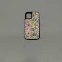 NNH Compatible with iPhone 12 Mini Wallet Case with RFID Blocking Card Slots Folio Flip PU Leather Kickstand Double Magnetic Clasp Design Cover for iPhone 12 Mini(5.4 inch-Colorful Butterfly Flowers)