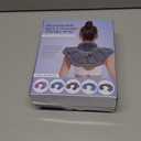 Microwavable Heated Neck Wrap Warmer and Shoulder Weighted Heating Pad Microwave for Hot and Cold Compress