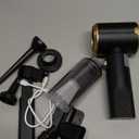 16000Pa Suction Cordless Car Vacuum: Handheld Vacuum with Brushless Motor & HEPA Filter for Drivers and Office Workers - Bone Black