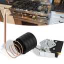 PB010036 Bake/Broil Oven Thermostat, Replace for Viking Thermostat Fryer Bake Broil Part KKB-9-48, 22A 120-250 VAC Max Temp 606F for Viking, Awoco and Other Gas Range Stoves