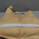 SATINIOR Santa Claus Suit Men's Unisex Padded Belly Stuffer Santa Belly Costume for Christmas Halloween Cosplay (21 x 16 Inches, Beige)