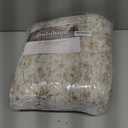 Washable Kitchen Rug Runners for Hallways: 2'6"x8' Bedroom Runner Rug Non Slip Low-Pile Stain Resistant Soft Carpet Runner for Indoor Entryway Hallways Kitchen Laundry Room Beside Farmhouse (Beige and Brown)