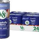 V8 Blissfully Berry 100% Fruit and Vegetable Juice, 8 fl oz Can (24 Pack), BBD 

07/16/2026