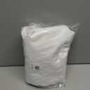 BYDOLL Table Cloth White 60x84 Inch Tablecloth for 6 Foot Rectangle Tables Outdoor Washable Wrinkle Free and Spillproof Polyester Tablecloth for Festival Camping Picnic Party Cover