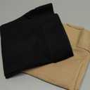 2 Pairs Compression Stockings for Women & Men, 20-30mmHg Thigh High Compression Socks, Open Toe Medical Compression Socks with Silicone Dot Band-Best Support for Nursing Sports Varicose Veins (Large)