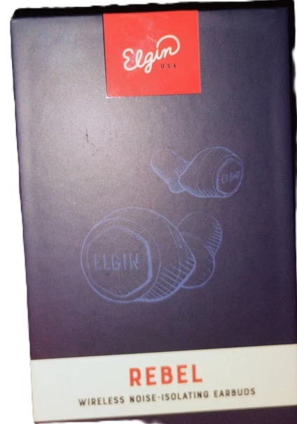 ELGIN, REBEL WIRELESS NOISE-ISOLATING EARBUDS