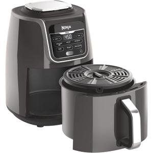 Ninja AF161 Max XL Air Fryer that Cooks, Crisps, Roasts, Bakes, Reheats and Dehydrates, with 5.5 Quart Capacity, and a High Gloss Finish, Grey, 5.5 Qt Max