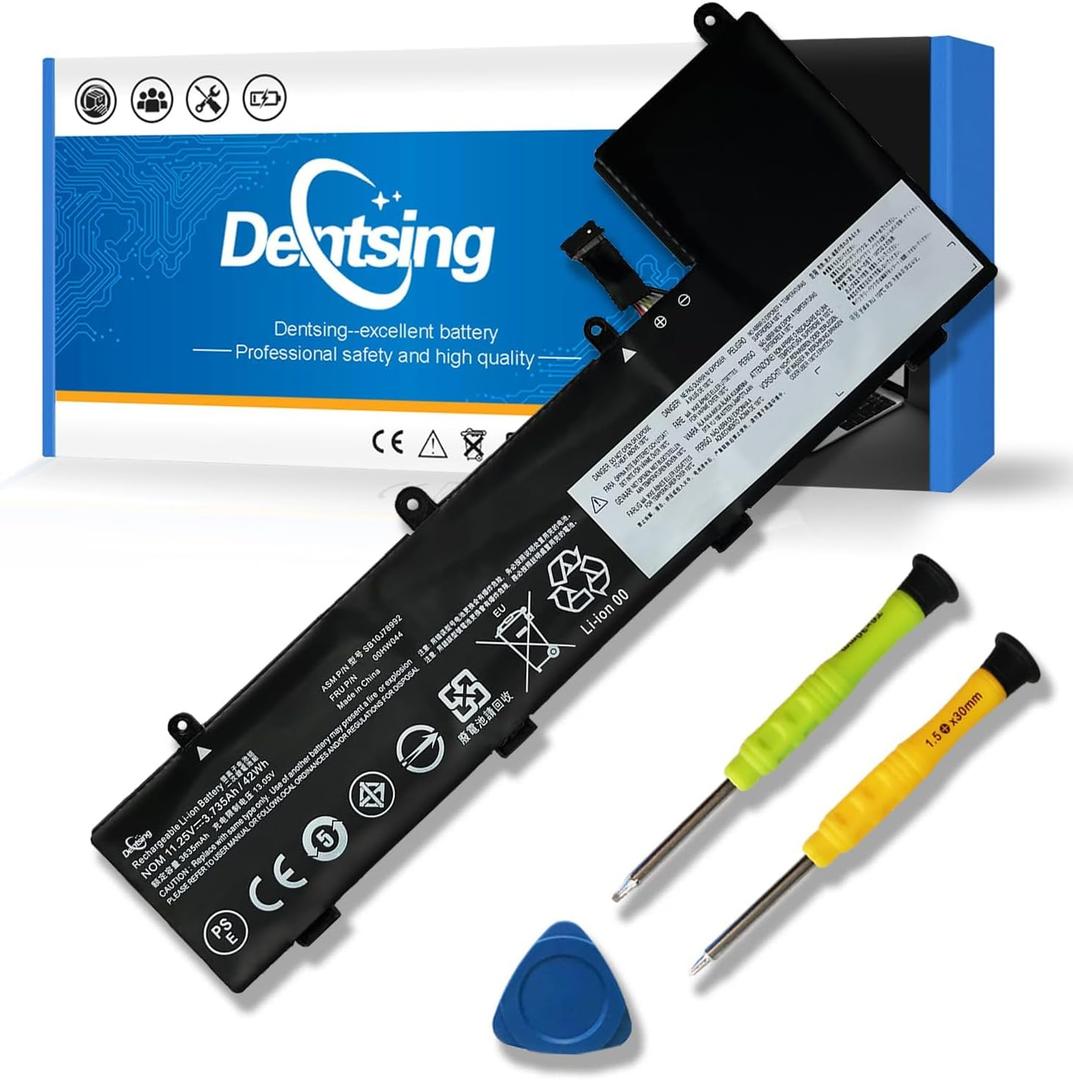 Dentsing 00HW043 00HW044 Battery for Lenovo ThinkPad Yoga 11E 3rd Gen 11E 20G8-S03400 20GA Series SB10J78991 SB10J78992 00HW042 SB10J7899 11.25V 42Wh/3735mAh