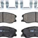 TRW Pro TRC1264 Disc Brake Pad Set For Chevrolet Equinox 2007-2009, Front, And Other Applications
