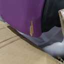 Sealoha 8ft Ultrasimple Adjustable&Foldable Balance Beam,High-Low Floor Beam Suede Gymnastics Equipment,No Tool Require, Gymnastics Beam for Training&Professional HomeTraining (Length: 8FT & Height: 7''-31'', Purple)