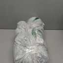 Amazon Basics Donut Pet Bolster Faux Fur Bed for Dog, Grey, 23" x 23"