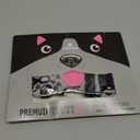 Anti Slip Dog Socks to Prevent Licking Paws - Double Side Paw Covers Dogs Grip Sock for Hardwood Floors, No Twist Dog Booties Grippy Socks for Small Medium Large Senior Dogs, Light Grey and Black, L (L(Pack of 4))