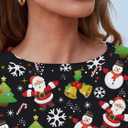 2 x AUTOMET Womens Basic Long Sleeve Crewneck, Plus Size Winter & Spring Top, Casual Fall Tee for Teacher & Everyday Outfits (Black, S)