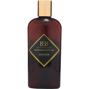 Brown Sugar Babe Sugar Plum Body Oil, Nourishing Scented Oil for Women with Maple and Raspberry Perfume Oils, Skin Care, Paraben Free, Perfume Body-Oil, Made in USA