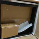 Parcel Drop Boxes for Outside, Extra Large Package Delivery Boxes with Secure Storage, Anti-Theft Galvanized Steel,Waterproof Package Delivery Box for Outdoor Porch with Password Lock (Black)