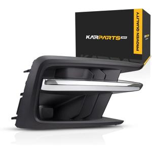 KarParts360 For Subaru Ascent 2019 20 21 22 2023 Fog Light Cover Passenger Side | Front | Plastic | With Chrome Molding | Replacement For SU1039123 | 57731XC00A