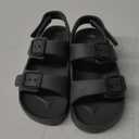 The Children's Place Baby Boys and Toddler Everyday Double Buckle Slide Sandals with Backstrap (Grey)