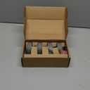 HOLKIE Caster Wheels 3 inch Locking Casters Set of 4, Threaded Stem 3/8" -16 x 1-1/2" (Diameter 3/8", Length 1-1/2") Swivel Heavy Duty Castors Gray