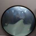 1Pack 24In Convex Traffic Mirror, Safety Security Corner Mirrors
