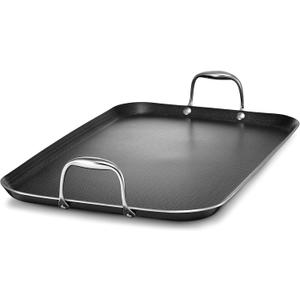 HexClad Double Burner Hybrid Nonstick Griddle Pan, BBQ, Dishwasher Safe
Stay-Cool Handles, Dishwasher and Oven Safe up to 900°F, Compatible with All Cooktops