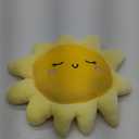 Flower Floor Pillow Sun Shape Cushion Cute Seating Pad Chair Cushion Oversized Throw Pillow, Plush Toy for Home Decoration Kids Girls Women Gifts (58 cm / 22.8 inch)