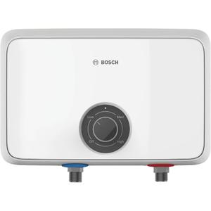 Bosch Thermotechnology Tronic 4000 Electric Tankless Water Heater, 8.5 kW, 13 x 8.5 x 4.5", White