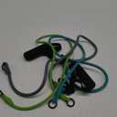 Gaiam 3-in-1 Resistance Band Kit with Comfort-Grip Handles and Interchangeable Strength Bands for High Intensity Training