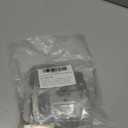 QCAA Extended Lip Strike, 2''X2-1/4, Brush Satin Nickel, 10 Pack, Made in Taiwan