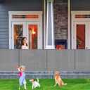 Upgrade 180 inch Retractable Baby Gates, EZIGO Extra Wide Baby Gate for Large Opening Extra Long Mesh Gate for Kids or Pet Dog Gate Child Safety Gate for Stairs Hallways Doorway Indoor Outdoor, Gray